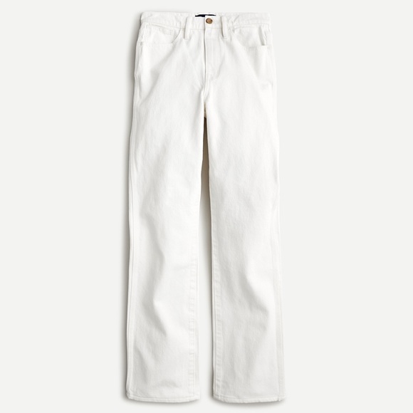 Rigid full-length bootcut jean in white - Picture 1 of 7